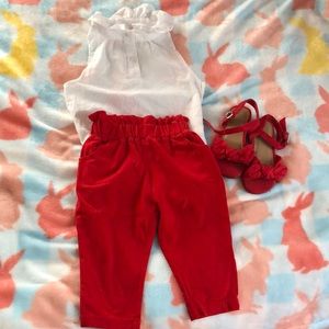 Top and capris set